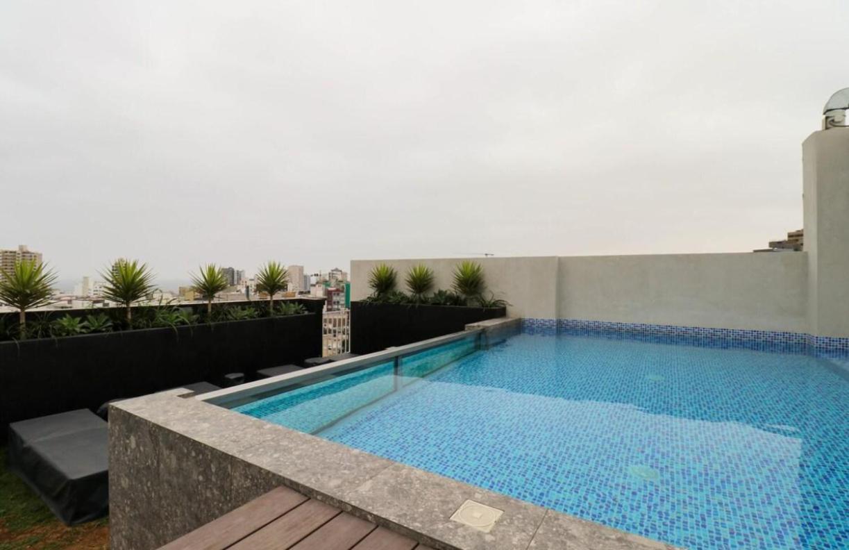 Exclusivo Y Moderno Depa En Miraflores Vista Al Mar Y A La Ciudad Amoblado Apartments Lima Exterior photo