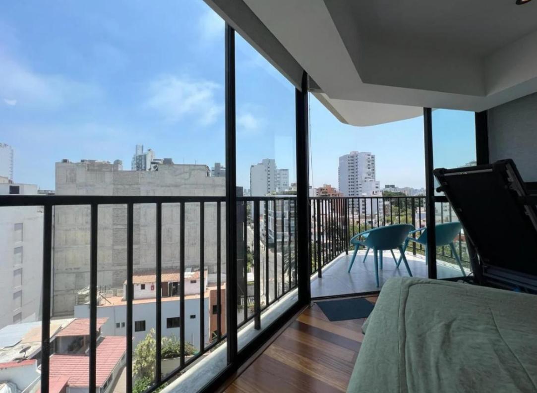 Exclusivo Y Moderno Depa En Miraflores Vista Al Mar Y A La Ciudad Amoblado Apartments Lima Exterior photo