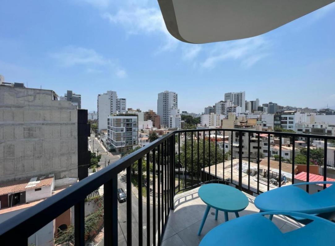 Exclusivo Y Moderno Depa En Miraflores Vista Al Mar Y A La Ciudad Amoblado Apartments Lima Exterior photo