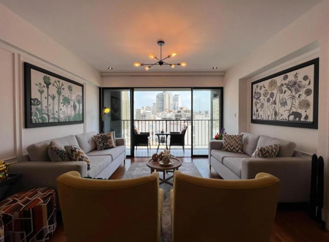 Exclusivo Y Moderno Depa En Miraflores Vista Al Mar Y A La Ciudad Amoblado Apartments Lima Exterior photo